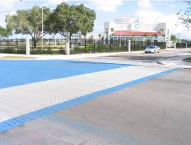 Atlantic Paving - Decorative Intersection Installation.